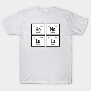 Honolulu City | Periodic Table T-Shirt